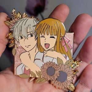 3" Fruits Basket Enamel Pin
